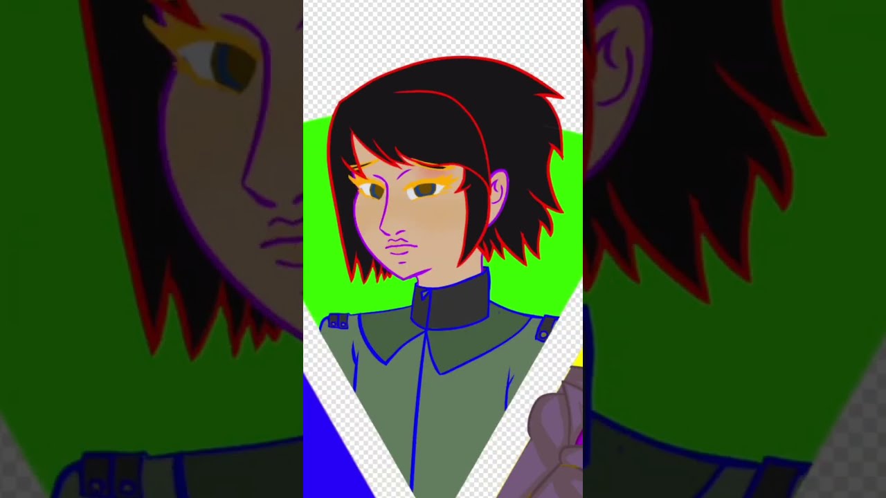  Colorwheelchallenge Green Captainharlock OC Speedpaint Speedart Digitalart Art