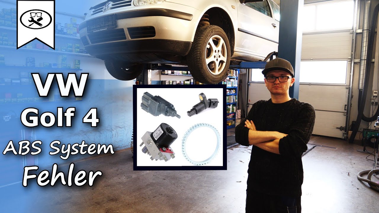 VW Golf 4 ABS Fehler Golf 4 ABS System VitjaWolf Tutorial HD YouTube