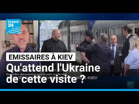 Premier déplacement des émissaires américains à Kiev : qu'attend l'Ukraine de cette visite ?