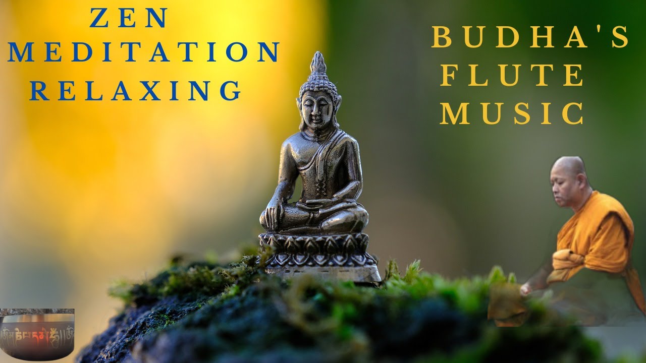 Buddha's flute | Relaxing music for meditation in yoga & stress relief ...