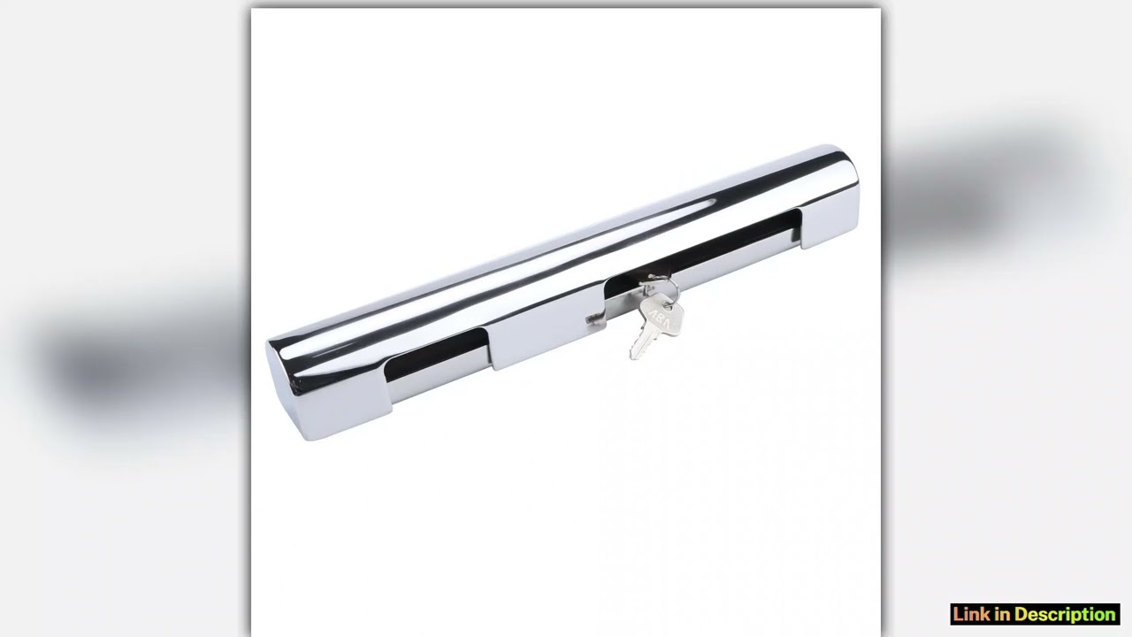 MARINE High Security Stainless Steel Boat Marine Outboard Motor Engine Lock 300mm Quick ReleaseInst