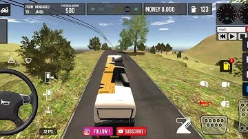IBDB Bus lintas Sumatera | IBDB Bus simulator Gameplay walkthrough Android, iOS #bussimulator