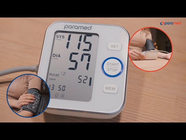 PARAMED Blood Pressure Cuff Upper Arm, Blood Pressure Monitor