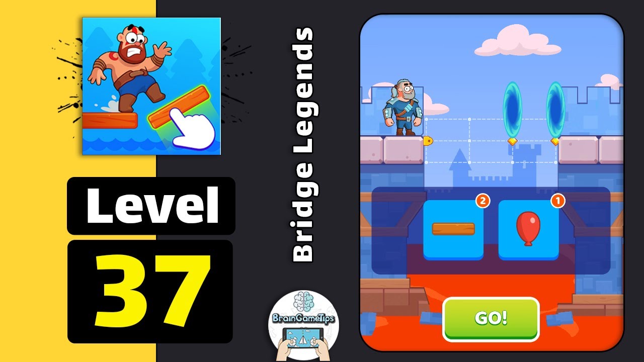 Bridge Legends - Level 37 Walkthrough