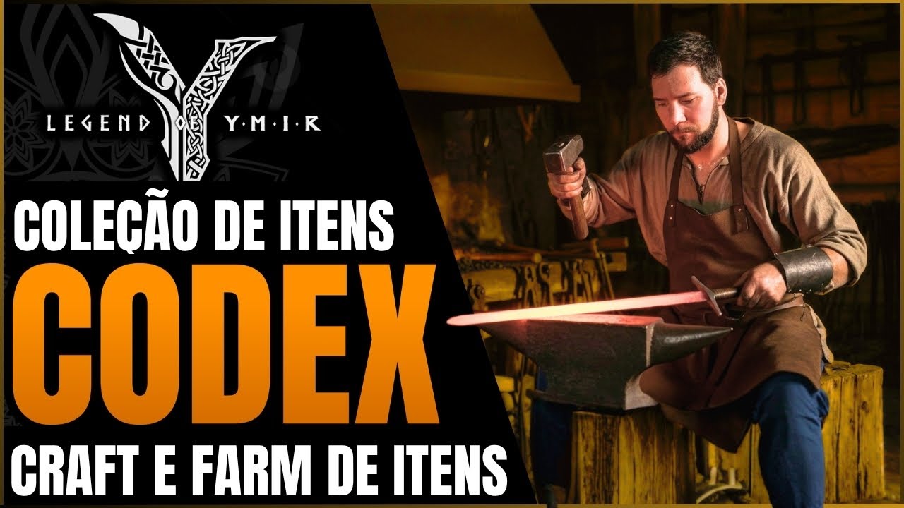 👑 GUIA DEFINITIVO de CODEX em LEGEND OF YMIR! Aumente seu Poder e Farm os Itens Free to Play!