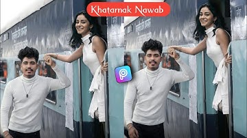 Khatarnak Nawab Ananya Pandey Photo Editing | Khatarnak Nawab Editing |Khatarnak Nawab Photo Editing