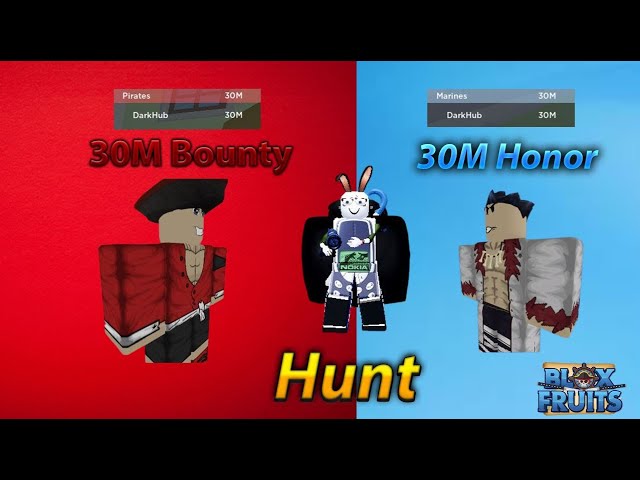 Yoru = Bounty in Blox Fruits 