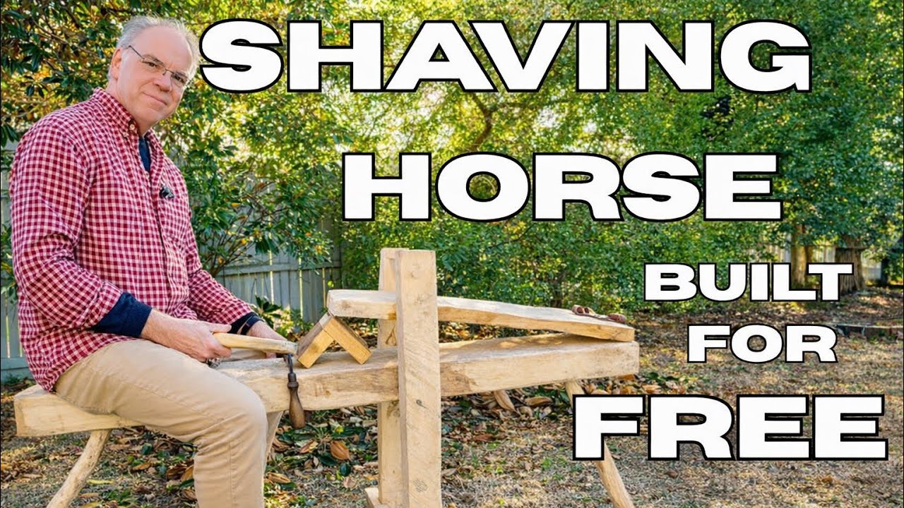 Изготовление верстака для строгания за 0 долларов | Работа с древесиной без доработок