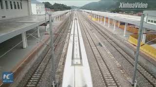 Traveling through mountains and across water! New railway in E China in trial operation screenshot 4