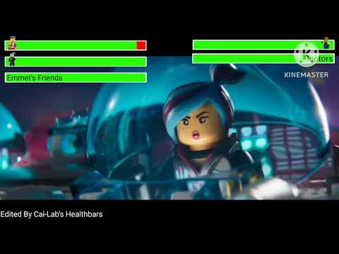 The LEGO Movie 2 The Second Part 2019 Final Battle With Healthbars 1 2 