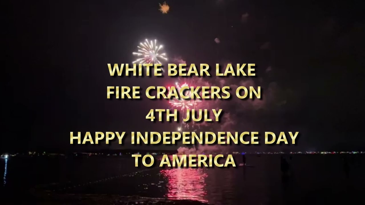 "White Bear Lake 2023 Independence Day Fireworks Spectacular!"| Explore with Super Divya