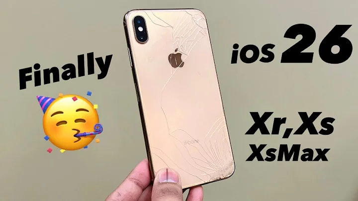 How to install iOS 26 on iPhone XS,XR,XS MAX || install iOS 26 in iPhone XS,XR,XS MAX