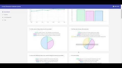 Lecture Classroom Evaluation System (Demo)