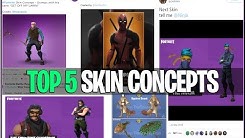 top 5 fortnite skin concepts ninja dr disrespect dead pool and more youtube skins duration 5 59 - fortnite doctor strange skin