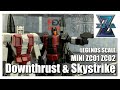 Zeta Toys MINI ZC01 ZC02 Downthrust / Skystrike Legends Scale Skydive and AirRaid Review