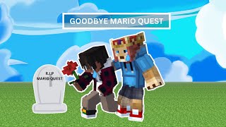 goodbye mario quest 🥺😢🥺😭