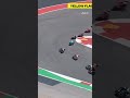 El accidente en Moto2 que provocó la bandera roja 🚩Todos están conscientes 👍#USGP 🇺🇸 #MotoGP 🏁