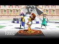 MMD Princess Peach Daisy Rosalina Dances To Toxic V2