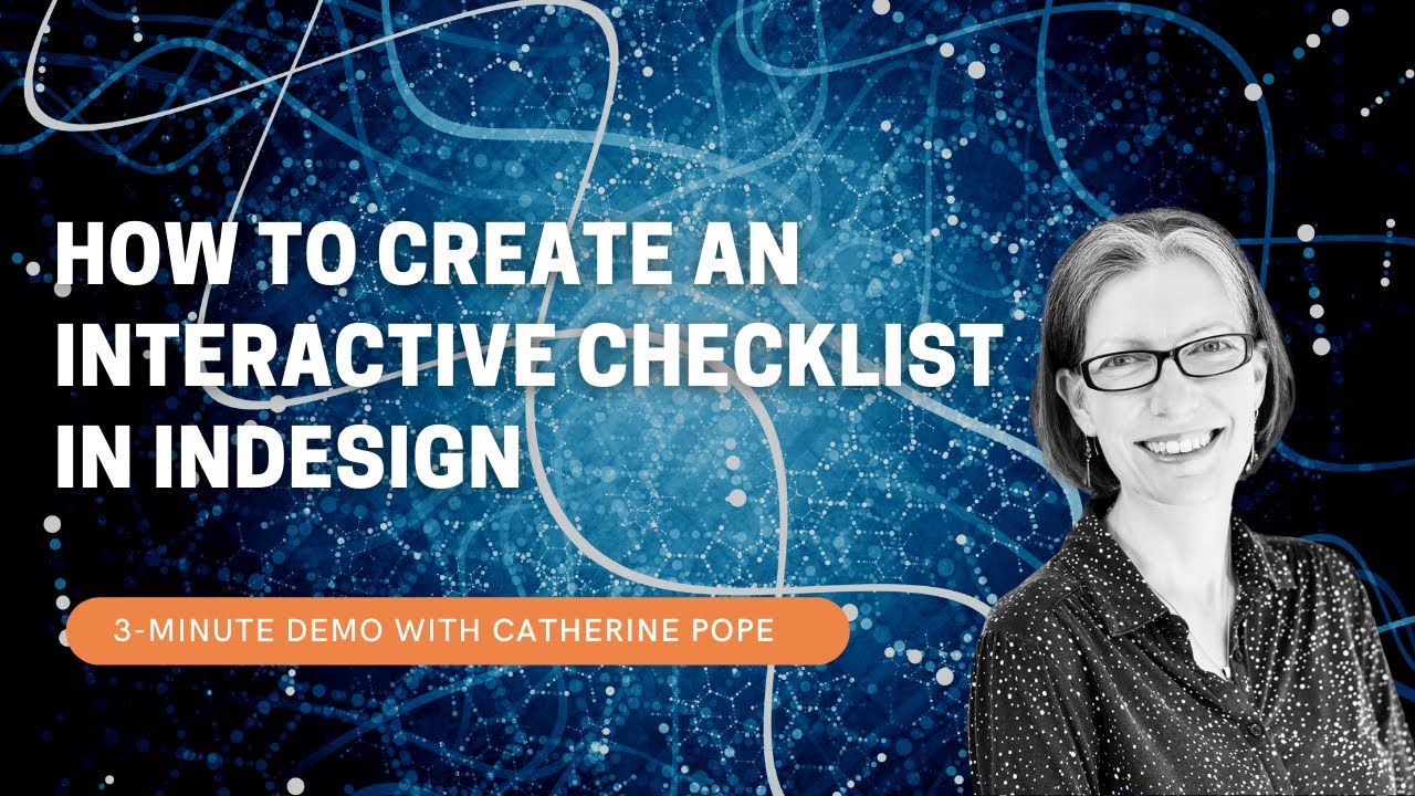 How to Create an Interactive Checklist in InDesign YouTube