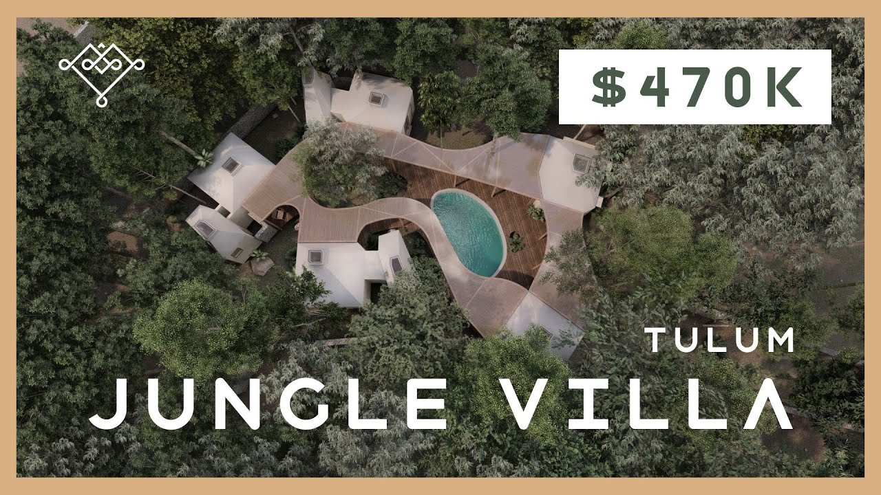 Tulum MOST Sustainable JUNGLE VILLA - YouTube