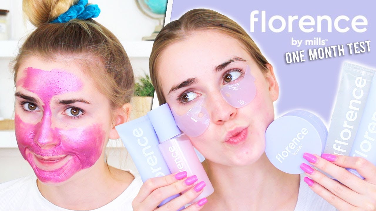 30 Day Skincare Test Using Florence by Mills NEW LINE!! YouTube