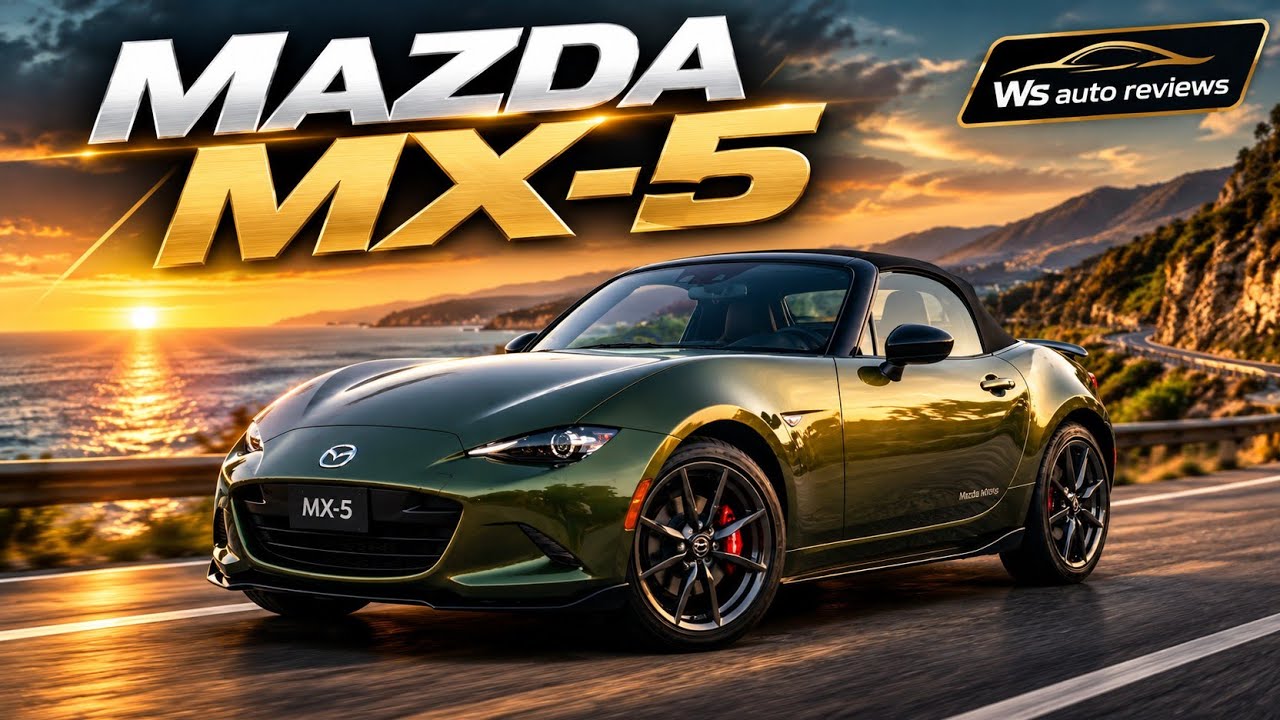 Finally Revealed] 2027 Mazda MX-5 Full Review! What's New with the