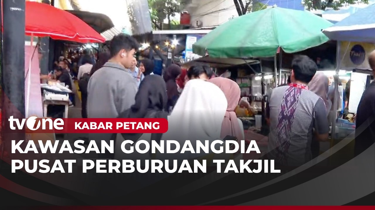 Berburu Takjil di Gondangdia | Kabar Petang