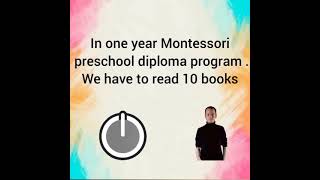 A quick overview of Montessori pre school curriculum diploma program