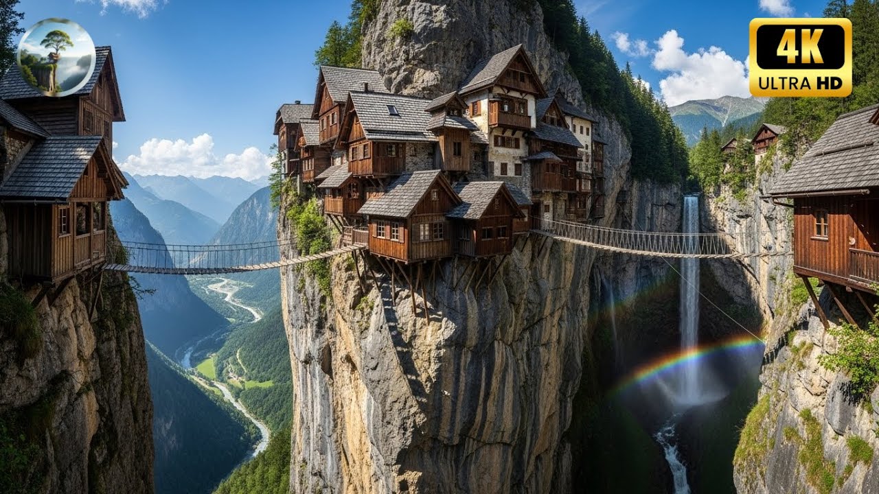 Only Found Here: Cliffside Drying Racks and the Stuck Store Door | 2025 | 4K