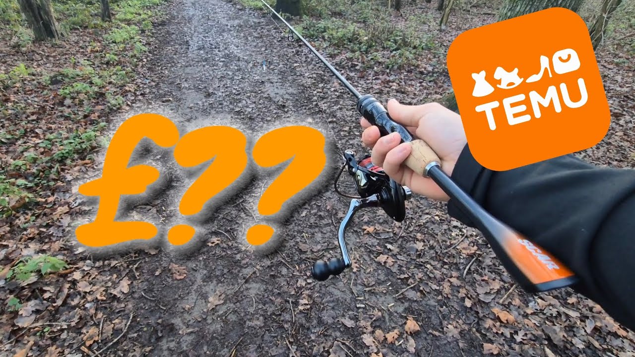 Testing out the temu SCAR ultra light rod and reel (CHEAP)
