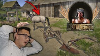 FARMER'S LIFE #1😍 Nowa Gra Rolnicza *SZOK*😱 Orka W Konia, Świnio-Pies & Zapoznanie Z Grą 🔥MafiaSolec screenshot 2