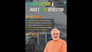 #CarbonCapture Could Power #India’s Next #SteelRevolution 🚀