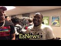 Errol Spence & Adrien Broner Talk Crawford