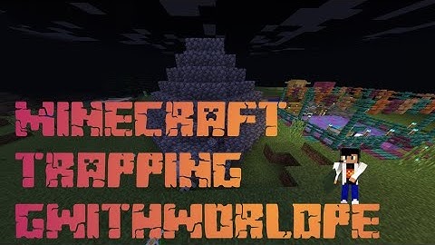 Minecraft: Pocket Edition - Random Gameplay  Part 1 - Trapping GWithWorldPE (iOS, Android)