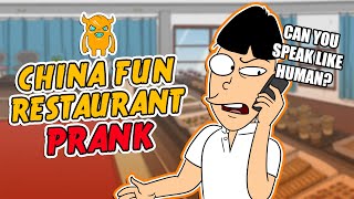 China Fun Asian Restaurant Prank Call - OwnagePranks