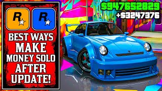 This Is So Simple.. The BEST WAYS To Make Money SOLO After UPDATE in GTA Online (GTA5 Fast Money)