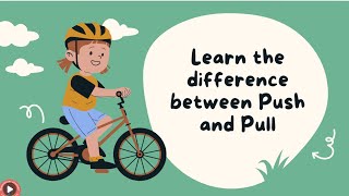 Learn Push and Pull 💥🌈 | Fun Science Facts for Kids! #kids #song #viralvideo #education #learning