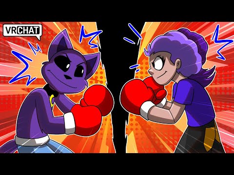 Catnap Fights Lily Lovebraids! In VRChat