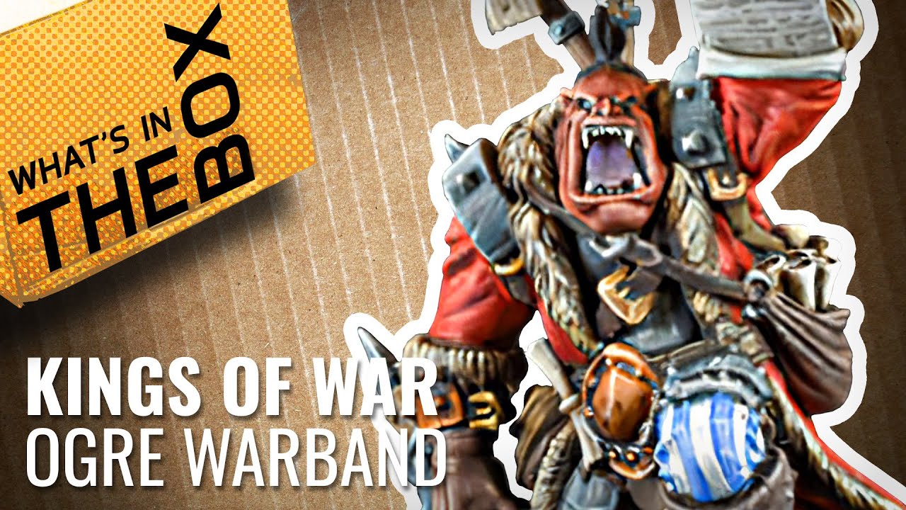 Kings Of War Vanguard Ogre Warband Set