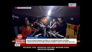 Umabot na sa halos isang daang singers at performers ang naka-awit ...