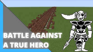 UNDERTALE - Battle Against A True Hero (Noteblock Music)