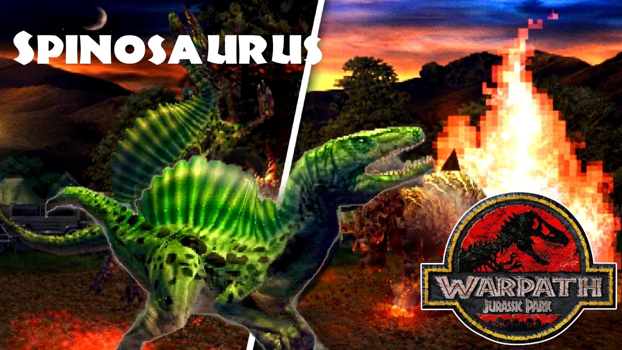 Spinosaurus | WARPATH Jurassic Park | arcade 🦖 