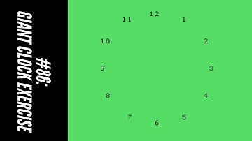 #86: Giant Clock Exercise (101 Programming Tips & Tricks for the TI-99/4A Home Computer)