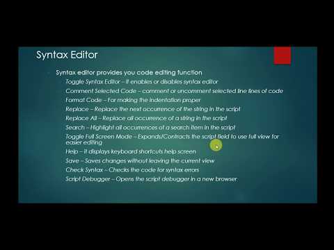Script Syntax Editor [ServiceNow]