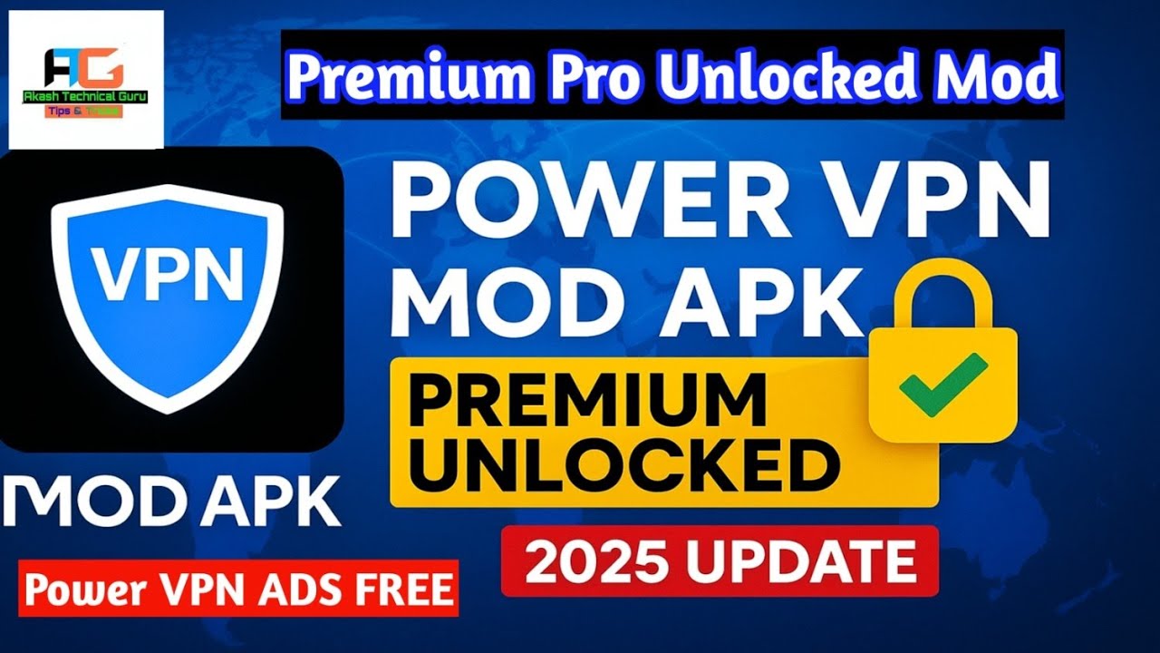 Power VPN Mod APK 2026 🔥 Unlimited VPN Access Premium