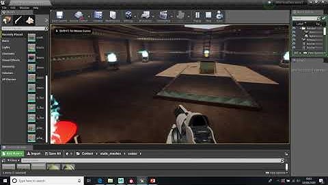 Wind temple Unreal Engine 4 scene