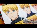 Drawing Armin arlert in different anime styles | Attack on titan / 進撃の巨人