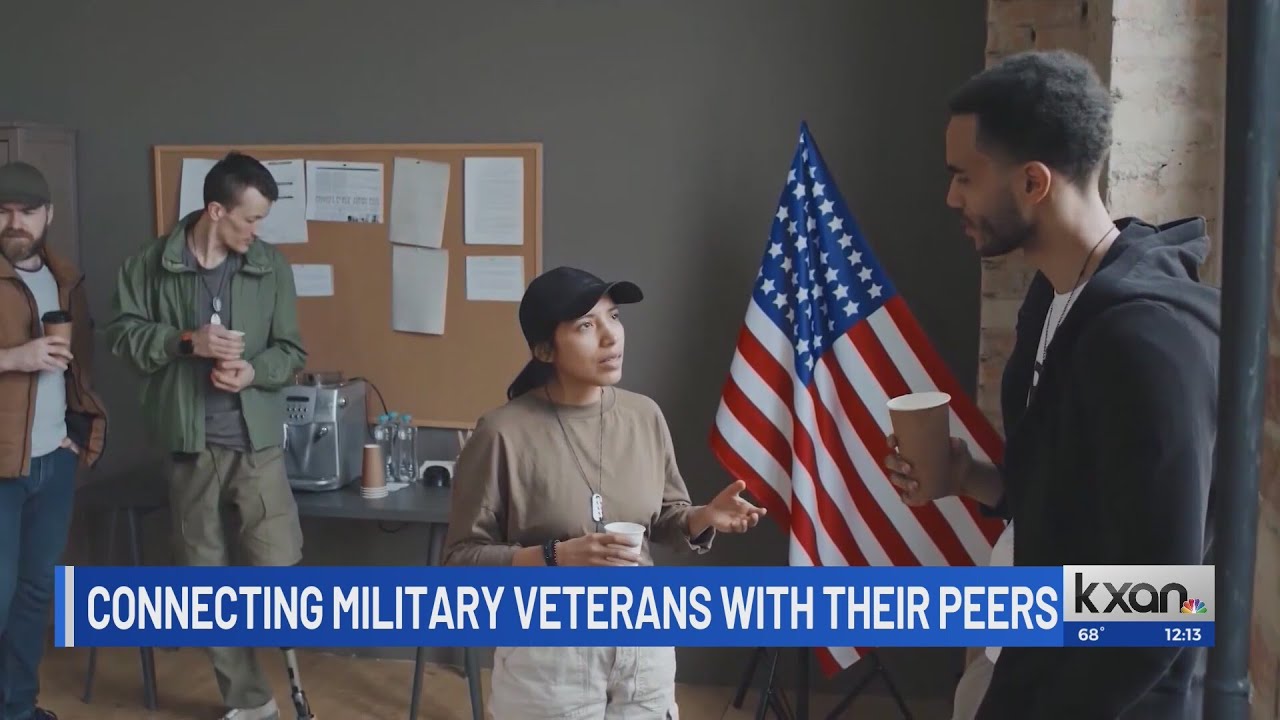 Connecting military veterans with their peers