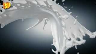 3D Milk - Element 3D - After Effects