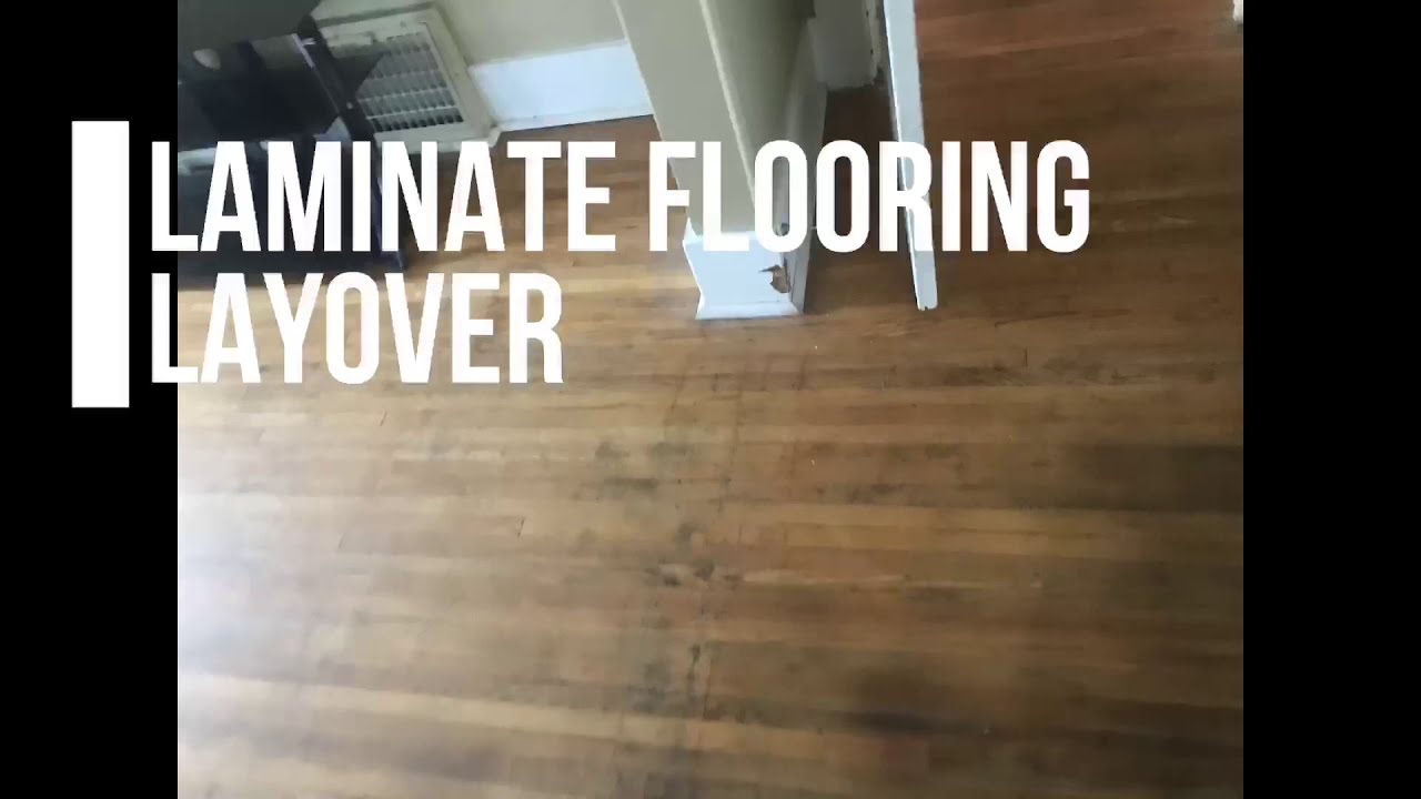 Laminate flooring job from start to finish - YouTube